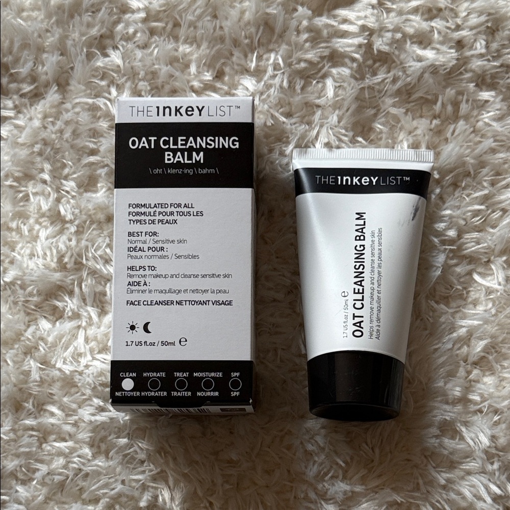 The Inkey List Oat Cleansing Balm DUO SET LOT